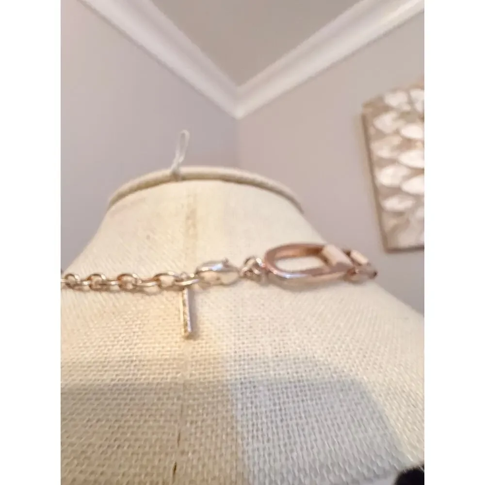 Vintage Napier Silver Tone Chunky Link Necklace 16”